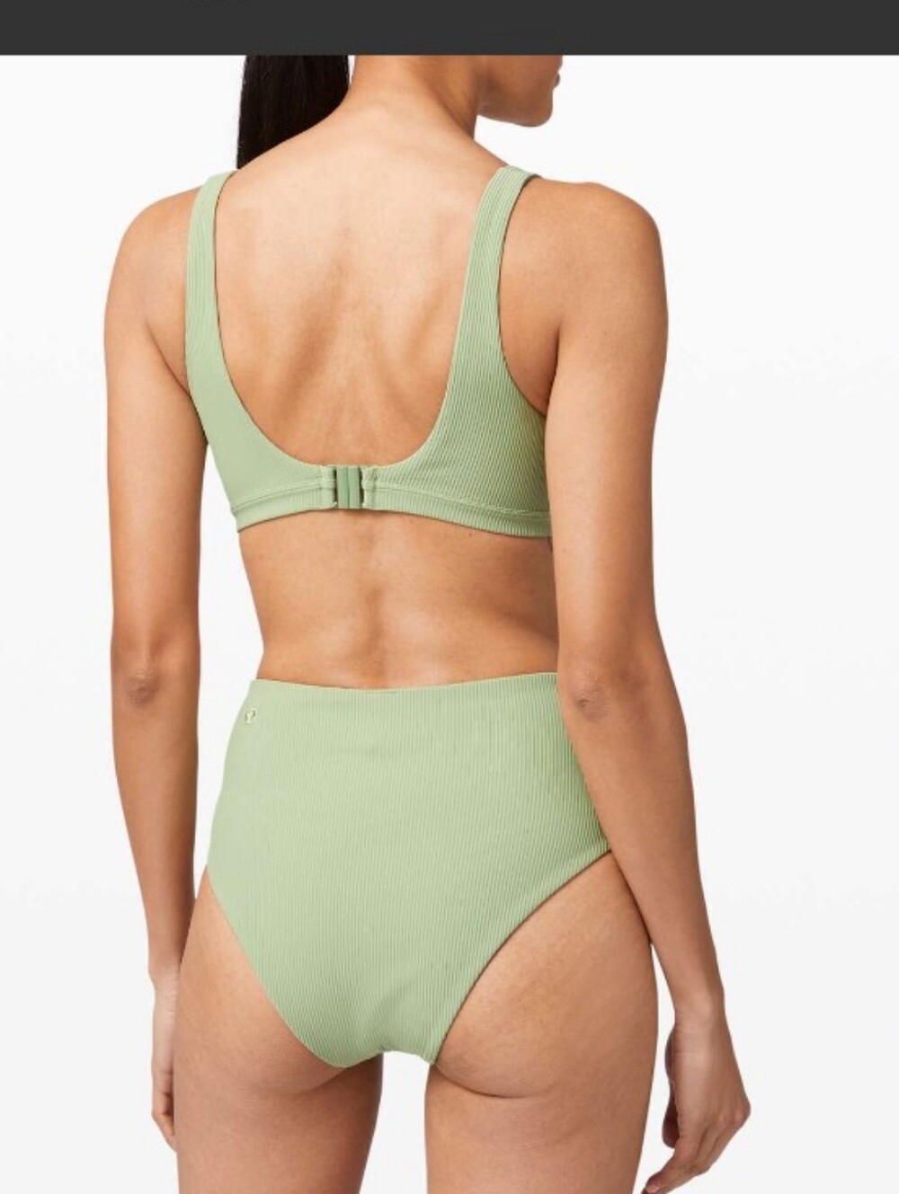 Lululemon Clear Waters Bikini Top & High Rise Bottom Set Landscape light pink - Picture 14 of 16